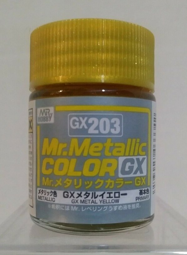 Mr.Color GX203 Metal Yellow 18ml