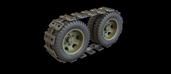 Panzer Art RE35-447 GMC wheels with mud tracks 1/35