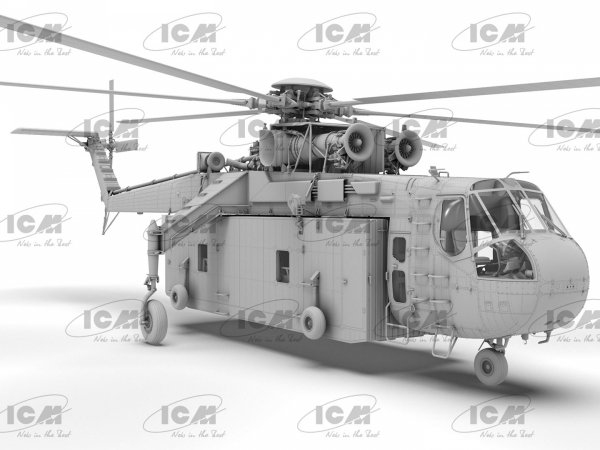 ICM 53059 Sikorsky S-64E Skycrane with Universal Pod 1/35
