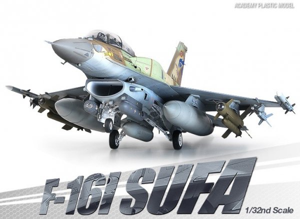 Academy 12105 F-16I SUFA (1:32)