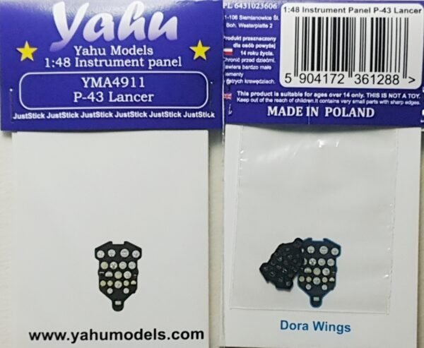Yahu YMA4911 P-43 Lancer Dora Wings 1/48