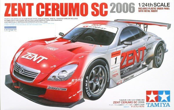 Tamiya 24303 ZENT Cerumo SC 2006 (1:24)