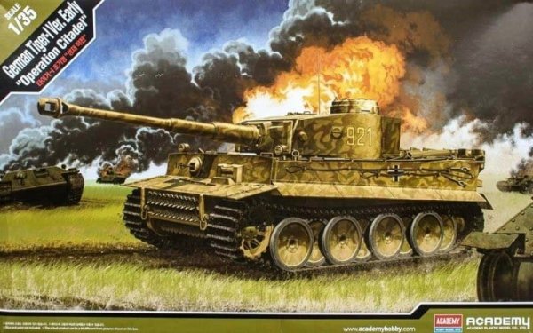 Academy 13509 German Tiger-I Ver. Early Operation Citadel 1/35