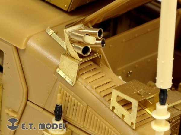 E.T. Model E35-077 US ARMY M1114 HUMVEE Smoke Discharger (For BRONCO Kit) (1:35)