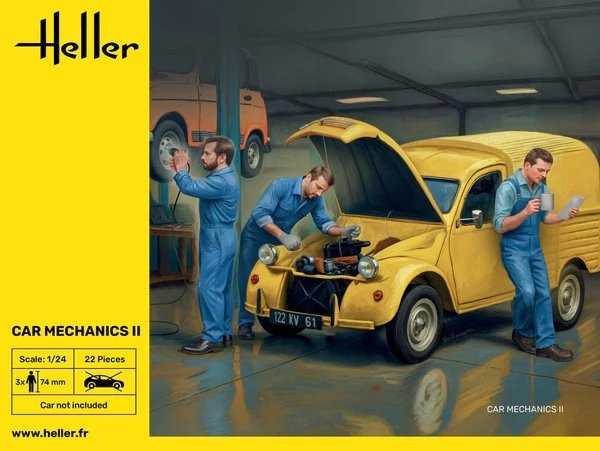 Heller 82756 Car Mechanics II 1/24