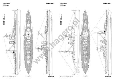 Kagero 7018 The Battleship HMS Warspite EN/PL