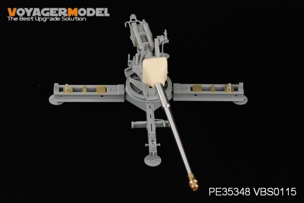 Voyager Model PE35348 WWII German PaK 43/3 L/71 mit Behelfslafette For DRAGON 6522 1/35