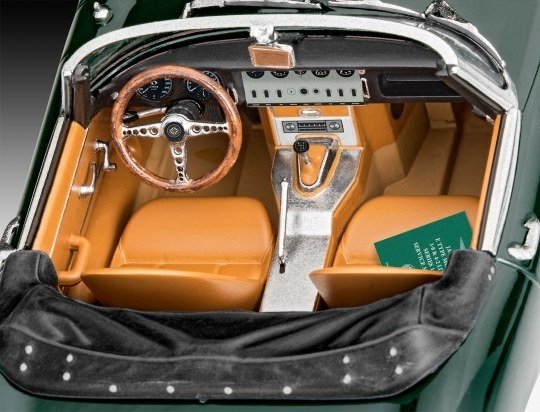 Revell 07687 Jaguar E-Type Roadster 1/24
