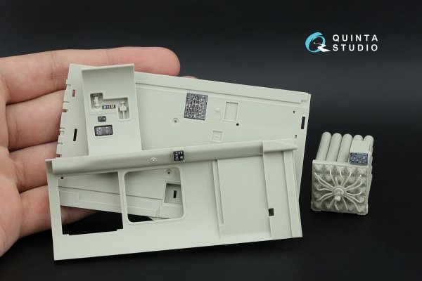 Quinta Studio QD35168 SН-60B Seahawk 3D-Printed &amp; coloured Interior on decal paper (Kitty Hawk) 1/35