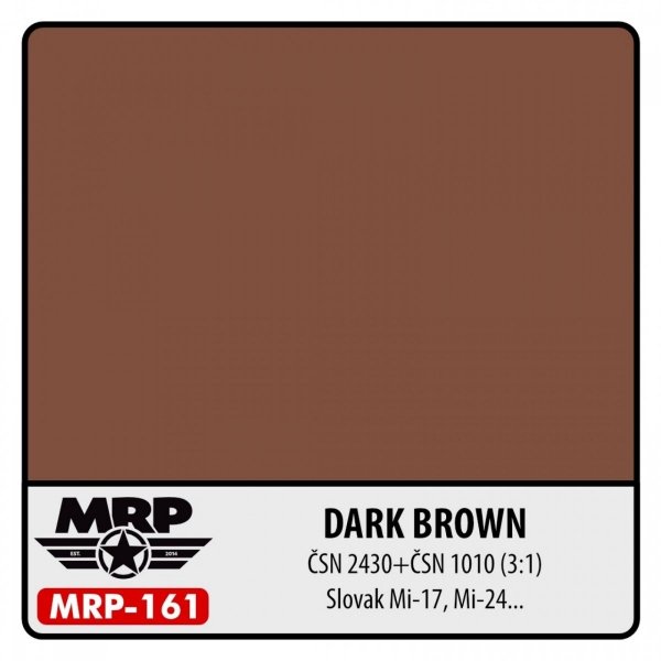 MR. Paint MRP-161 DARK BROWN CSN 24301/CSN 1010 30ml