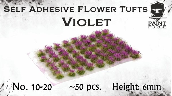 Paint Forge PFFL2610 Violet Flowers 6mm