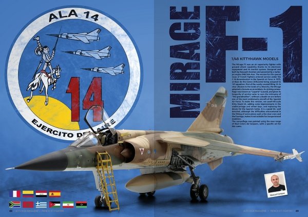 AK Interactive AK2931 ACES HIGH MAGAZINE ISSUE 15 FRENCH JET FIGHTERS