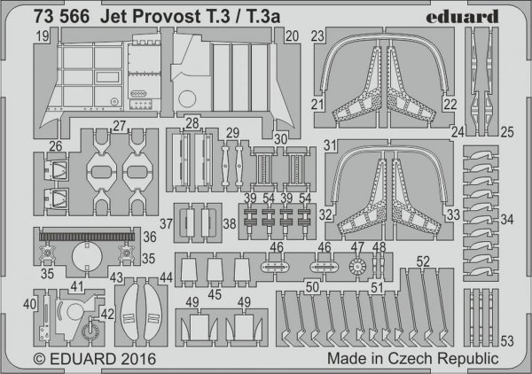 Eduard 73566 Jet Provost T.3 / T.3a AIRFIX 1/72