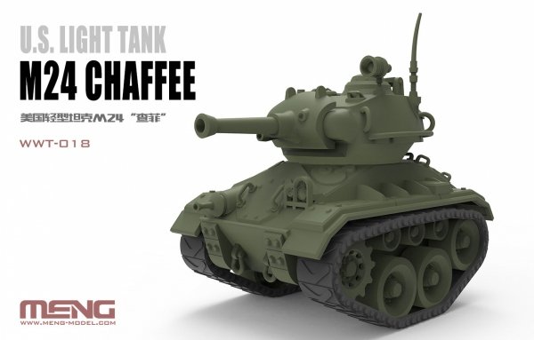 Meng Model WWT-018 M24 Chaffee U.S. Light Tank