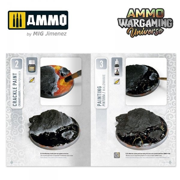 AMMO of Mig Jimenez 7923 AMMO WARGAMING UNIVERSE 04 - Volcanic Soils