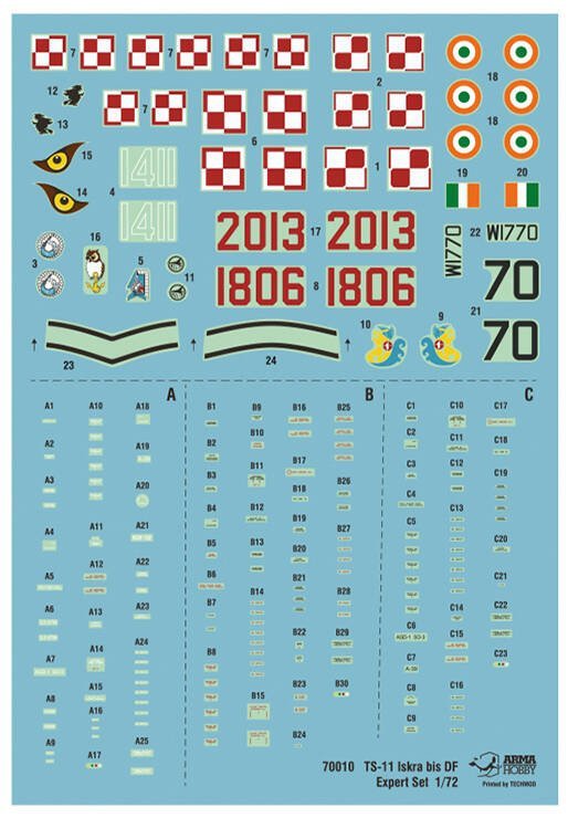 Arma Hobby 70010 TS-11 Iskra bis DF- Expert set 1/72