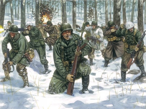 Italeri 6133 U.S.Infantry (Winter Unif.) (1:72)