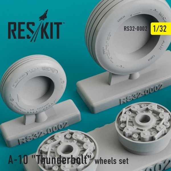 RESKIT RS32-0002 A-10 &quot;Thunderbolt&quot; wheels set 1/32