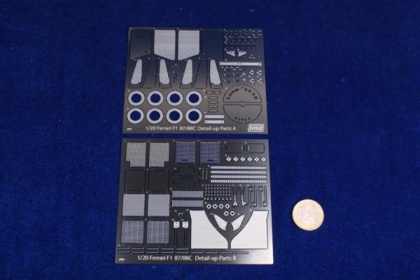 KA Models FE-20012 FERRARI F1-87/88C DETAIL-UP SET Fujimi 1/20