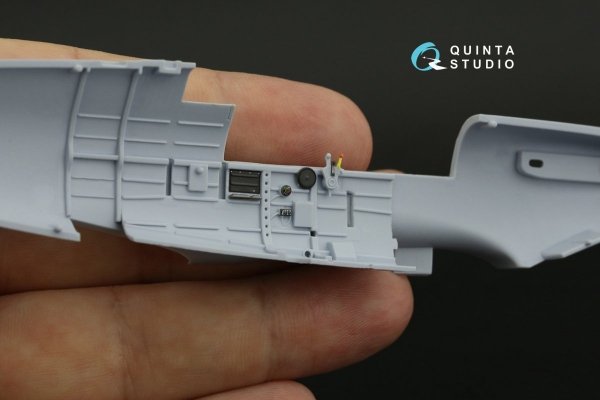 Quinta Studio QD48135 Spitfire Mk.V 3D-Printed &amp; coloured Interior on decal paper (Airfix) 1/48
