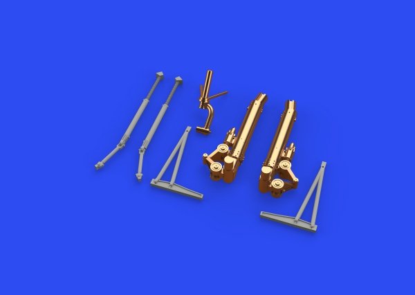 Eduard 6481022 B-17F undercarriage legs BRONZE EDUARD 1/48