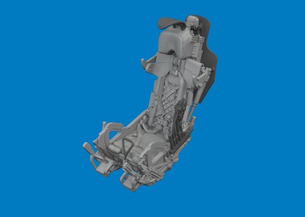 Eduard 6481160 MiG-21F ejection seat w/ integral seat belts PRINT for EDUARD 1/48