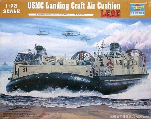 Trumpeter 07302 USMC Landing Craft Air Cushion 1/72