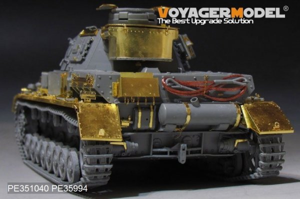 Voyager Model PE351040A WWII German Pz.Kpfw.IV Ausf.F1 Basic（A ver without included Ammo）（For Border BT-003）1/35