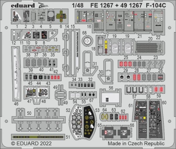 Eduard 491267 F-104C KINETIC 1/48