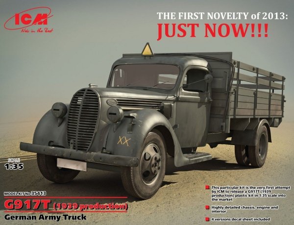 ICM 35413 G917T (1939 production) German Army Truck (1:35)