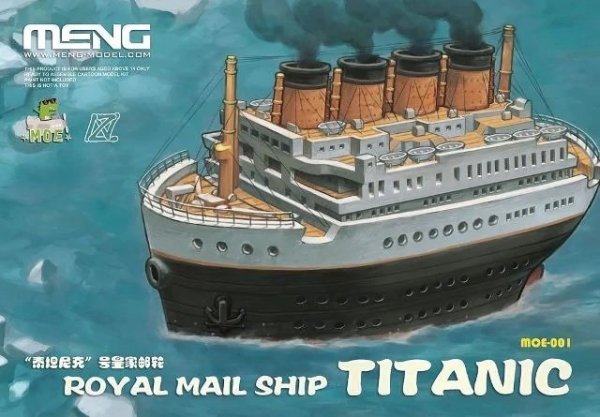 Meng Model MOE-001 Royal Mail Ship Titanic