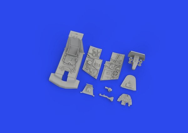 Eduard 672343 Bf 109G-4 cockpit PRINT Eduard 1/48