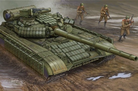 Trumpeter 01580 Soviet T-64AV MOD 1984 (1:35)
