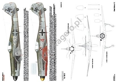 Kagero 7026 Focke-Wulf Fw 190 D. D-9/D-11/D-13/D-15 models EN/PL