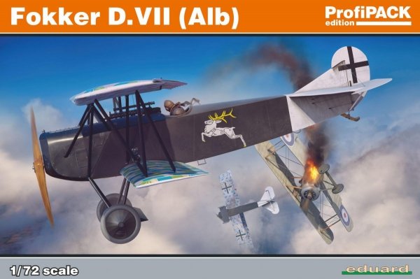 Eduard 70134 Fokker D. VII (Alb) 1/72