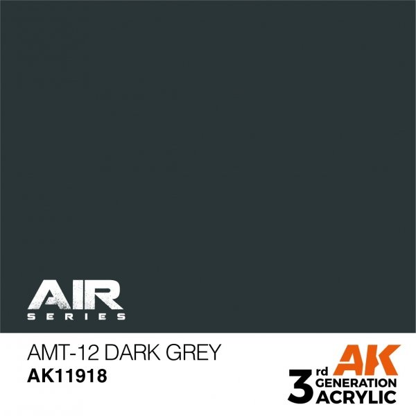 AK Interactive AK11918 AMT-12 DARK GREY – AIR 17ml