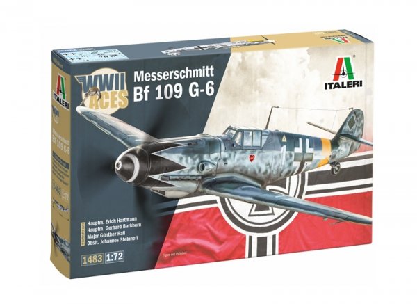 Italeri 1483 Bf 109 G-6 Aces 1/72