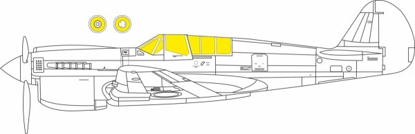 Eduard EX1151 Kittyhawk Mk.IV TFace for EDUARD 1/48