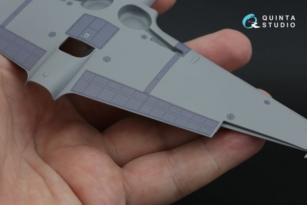 Quinta Studio QP48044 LaGG-3 Series 66 Flaps and Undercarriage Covers (Zvezda) 1/48
