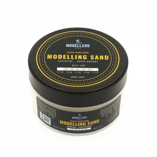 Modellers World MWS002 Modelling sand Superfine (Super drobny) 200ml