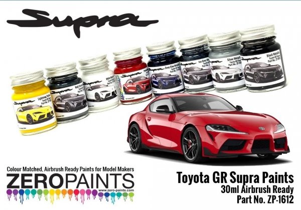 Zero Paints ZP-1612 Toyota GR Supra Prominence Red Paint 30ml