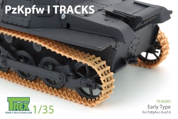 T-Rex Studio TR85001 PzKpfw I Tracks Early Type for Ausf.A 1/35