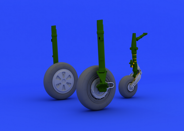 Eduard 648110 MiG-21PFM wheels 1/48 (EDUARD)