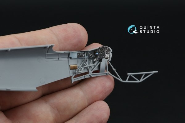Quinta Studio QD48645 Yak-7B 3D-Printed &amp; coloured Interior on decal paper ( Zvezda ) 1/48