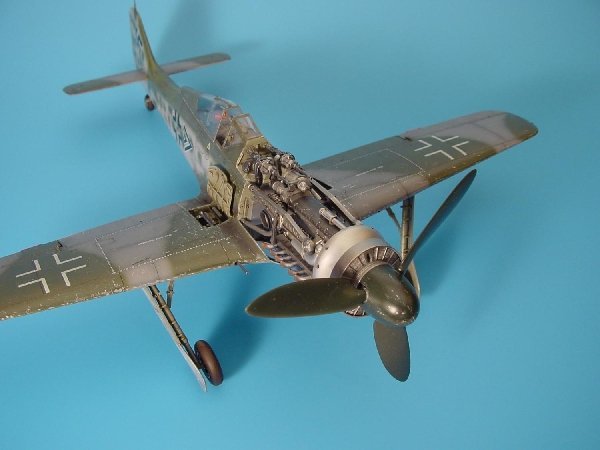 Aires 2019 Fw 190D detail engine set 1/32 Hasegawa