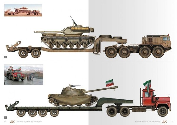 AK Interactive AK291 THE IRAN IRAQ WAR 1980-1988 – MODERN CONFLICTS PROFILE GUIDE VOL. IV English