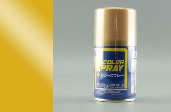 Mr.Hobby S-009 S009 Gold - (Metallic) Spray