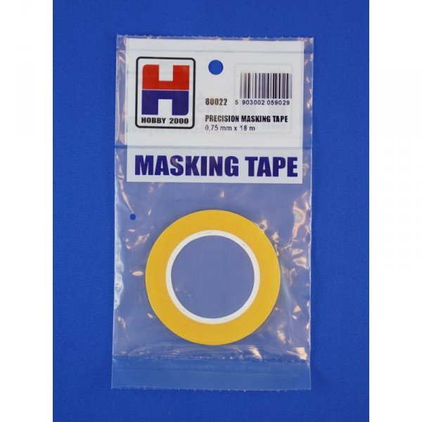 Hobby 2000 80022 Precision Masking Tape 0,75mm x 18m