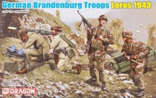 Dragon 6743 German Brandenburg Troops, Leros 1943 (4 Figures Set) (1:35)