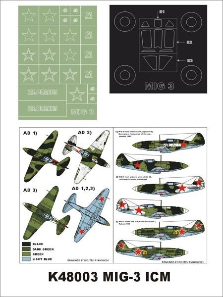 Montex K48003 MiG-3 1/48